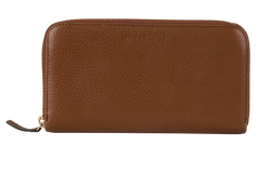 Gucci Continental Zip Around Wallet, Leather, Tan, 363423, B, 2*